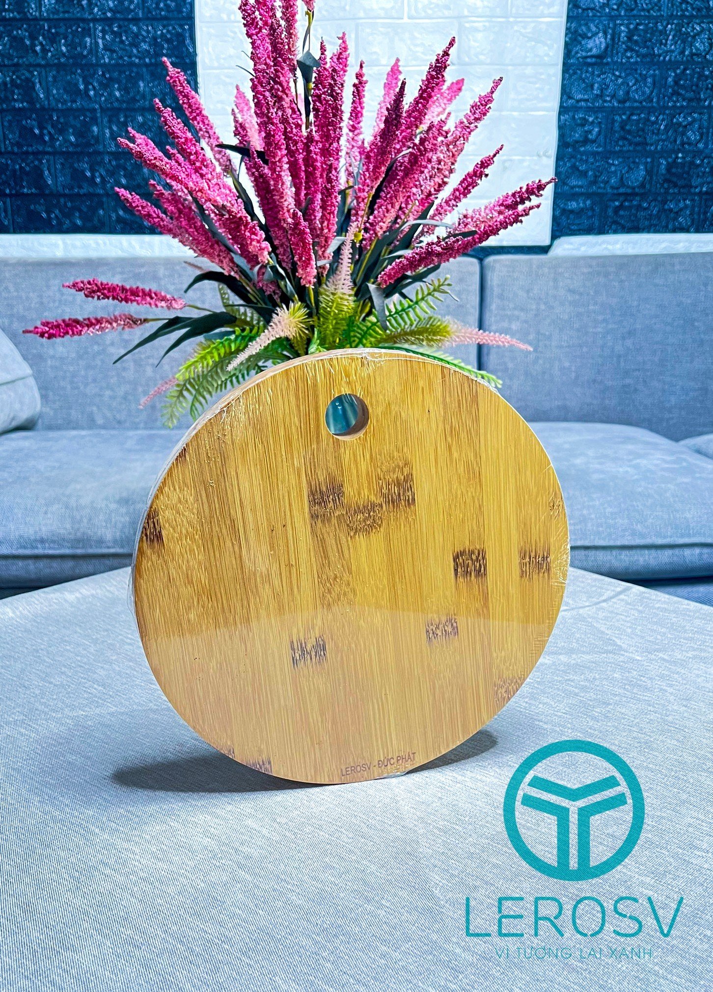 Thớt Tre tròn kt 27x2